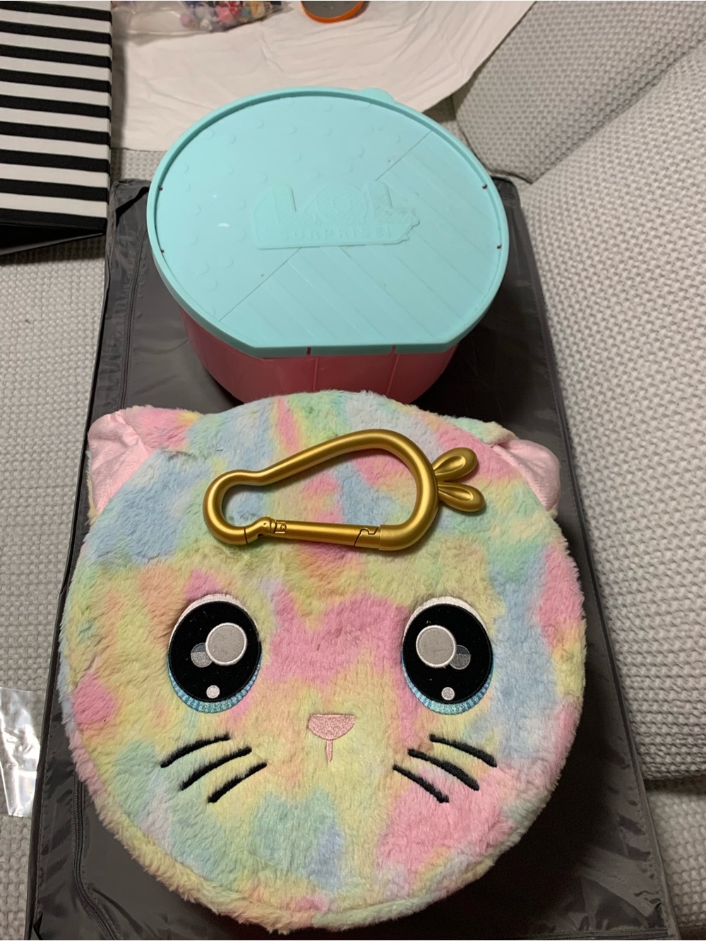 Dolls Empty Storage Bins 2 PCs